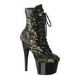 thumbnail image 2 of Women's Pleaser Adore 1020SQ Platform Mid Calf Boot, 2 of 2