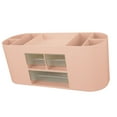 thumbnail image 1 of Portalápices de Plástico con Cajones Transparentes Organizador de Almacenamiento de Lápices de Gran Capacidad para Escritorio de Oficina Duradero y Fácil de Usar ANGGREK  Otros, 1 of 8