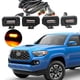thumbnail image 5 of 4 Luces Led Para Parrilla Para Tacoma 2020 2021 2022 2023, Parrilla Oem, Incluyendo Modelos Trd Off Road Y Deportivos, Luz Led Estilo Raptor (Luz Ámbar Con Carcasa Negra), 5 of 5