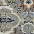 thumbnail image 6 of Nourison Home Allur All-over design Grey 7'10" x 9'10" Area Rug, Easy Cleaning, Non Shedding, Bed Room, Living Room, Dining Room, Kitchen (8x10), 6 of 10
