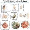 thumbnail image 2 of Charm SUNNYCLUE, 16 unidades, conchas naturales a granel, 8 estilos, 2 of 5