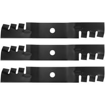 CCIYU Lawn Mower Blade, 3 Replacement Mower Blades for 48 Inches deck, Compatible for John Deere GT225 GT235 GX325 GX335 F525 F620 F710 for Scotts S2048 S2348 2148HV M113517 M115495 for Lesco 051508