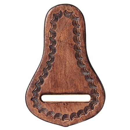 Hilason Western Saddle Repair Leather Latigo Carrier Brown