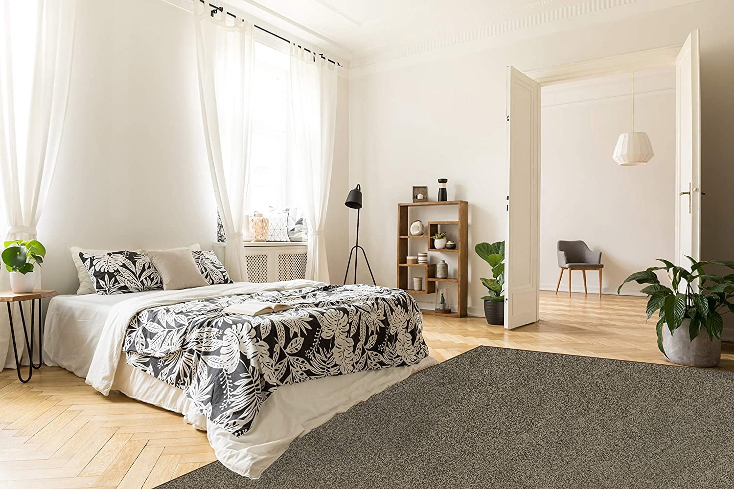 11' x 12' Speckled Agate Soft and Cozy Solution Dyed Polyester Area Rugs and Runners (Color: Agate)