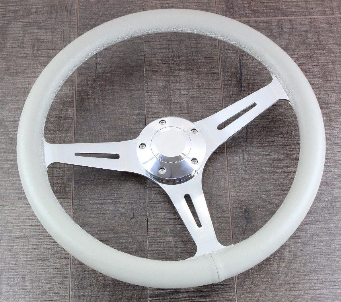 16mm x 22mm Solid 925 Sterling Silver Steering Wheel with Driver 5