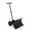 29"W-17"H, variant on QinaQin Heavy-Duty 29-Inch Metal Snowplow with Wheels, Adjustable Handle and Blade Angles for Efficient Clearing Of Driveways and Roads