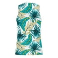 thumbnail image 3 of DDAPJ pyju Men's Beach Tank Tops Summer,Tank Tops Men,Mens Summer Casual Coconut Tree Print Sleeveless Tank Top Mens Hawaiian Sports Gym Tank Top T-Shirt, 3 of 5