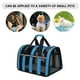 thumbnail image 4 of Pet Cat Carrier Bolso al aire libre Bolsa plegable para mascotas Bolsa de viaje para mascotas (Azul S), 4 of 8
