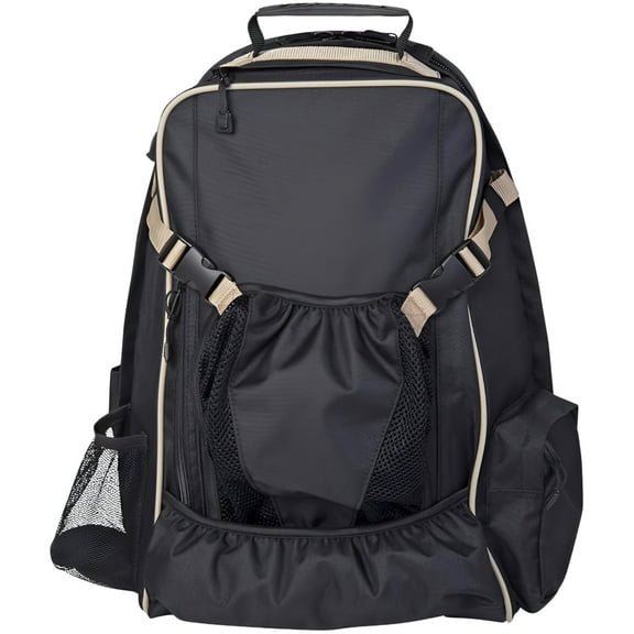 Huntley Equestrian Deluxe Equestrian Backpack, Black, One Size