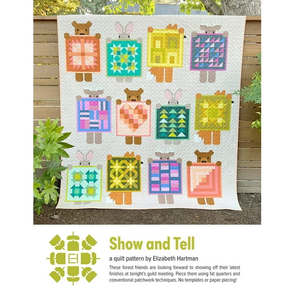Show And Tell Quilt Pattern by Elizabeth Hartman from Elizabeth Hartman