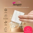 thumbnail image 2 of Almohadillas limpiadoras de algodón Swisspers Premium Ultra Soft x450, 2 of 5