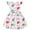 B-Dinosaur, variant on Bellafa Tollder Girls Cartoon Unicorn Sundress Summer Rullfle Sleeve A-line Dress 2-8 Years Kids Casual Dresses
