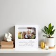 thumbnail image 3 of Kate & Milo Family Photo Keepsake Frame, New Baby Gift, New Mom Gift, Expecting Parents Gift, Where There Is Love There Is Family Picture Frame, White, 3 of 5