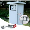 thumbnail image 4 of Adjustable Toggle Latches, GH-4001 Toggle Latch, Box Latch, Adjustable Toggle Latch Lever Clasp, 4 Pieces Toggle Latches, Load Capacity Up to 180kg/400lbs, 4 of 5