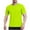 Yellow, variant on Lmnyox Men's Basic T Shirt Breathable Short Sleeve Crew Neck Athletic Shirts Summer Solid Color Gym Workout Tee