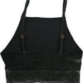 thumbnail image 2 of American Eagle Womens Crochet Lace Bralette, Black, X-Small, 2 of 2