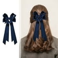 thumbnail image 1 of Horquilla con lazo doble y cinta de viento de ballet dulce, estilo princesa, tocado para el cabello, pasador, 1 of 5