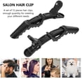 thumbnail image 3 of Milisten 12pcs Professional Sectioning Clips Salon Alligator Haircut Accessories, 3 of 5