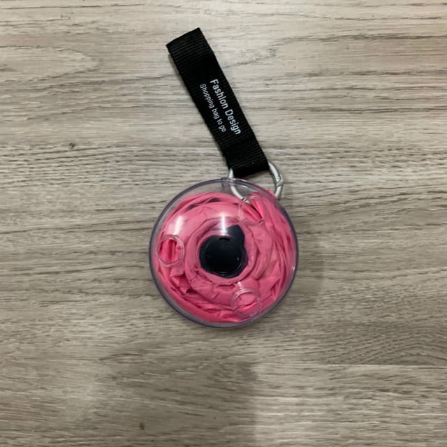 Pequeña bolsa de almacenamiento telescópica plegable portátil Bolsa de compras de disco pequeña Plegable y extensible