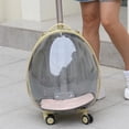 thumbnail image 4 of Perro Trolley Case Yuyangstore Maleta Portador Equipaje Doble Cremallera 2 Secciones gato, 4 of 8