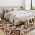 thumbnail image 3 of SHILIU-Washable Rug, Ultra Thin 5x7 Area Rugs - Non Slip Carpet - Small Area Rugs for Living Room Entryway Rug - Aztec Tribal Style, 3 of 4