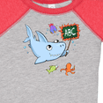 thumbnail image 4 of Inktastic Teacher Shark with School of Fish Boys or Girls Baby Bodysuit, 4 of 5