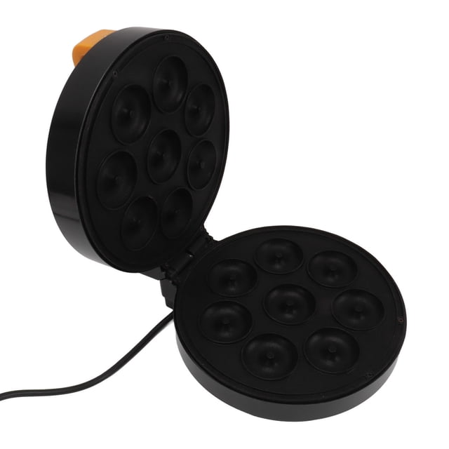 Mini Máquina Para Hacer Donas Con Superficie Antiadherente, 8 Orificios, Fácil De Lavar, Tecnología De Temperatura Constante, Eléctrica Portátil Para
