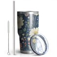 thumbnail image 2 of 30oz Pioneer Flower Tumblers Stainless Steel Tumbler with Lid and Straw,Vacuum Insulated Double Wall Travel Tumbler Cups Mug with Cleaning Brush for Coffee,Tea, 2 of 7