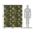 thumbnail image 3 of Rwraps Classic Floral Green Chain Gloss Vinyl Film Wrap 59in x 2ft Vinyl Vehicle Car Film Sheet Roll, 3 of 9