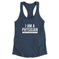thumbnail image 3 of Proud Of Being A Physician Racerback Tank Women -Image by Shutterstock, Female x-Small, 3 of 4