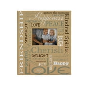 New View Gifts Sentiment Photo Album with Framed Front, Holds 208, 4"x6" Photos