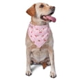thumbnail image 6 of Dog Bandanas, Cute Berry Love Flowers Adjustable Dog Scarf Triangle Bib Handkerchief Accessories for Small Medium Large Dogs, Cats, Pets, 6 of 6