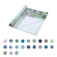 thumbnail image 4 of Graflsoa Non-Slip Quick-Dry Yoga Mat with Vibrant Prints, Foldable & Portable Design, Lightweight for Travel, Perfect for Yoga & Exercise, 183x61cm, Polyester & Nylon Blend, 4 of 6
