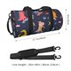 thumbnail image 2 of Balery Cartoon Dinosaur Scooter Sport Blue Bolsa de Gimnasio para Mujeres y Hombres, Bolsa de Viaje Impermeable, Bolsa de Fin de Semana con Compartimento para Zapatos y Bolsillo Húmedo, 2 of 6