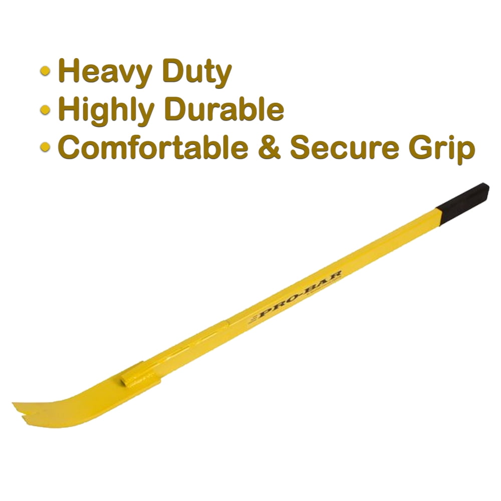 Clover Products Premier Pry Bar, Open Angle Heavy Duty Pro Bar