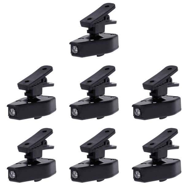 Mini Lámpara Lectura Ajustable Clip Gafas Universal Vidrio LED