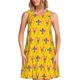 thumbnail image 1 of Easygdp Mardi Gras Crayfish and Fleur de lis para Vestido Transpirable de Mujer, Vestido Suelto de Manga Corta con Pliegues y Bolsillos para el Verano, 1 of 7
