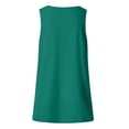 thumbnail image 5 of XIAONU Solid Plain V Neck Tank for Women Sleeveless Pullover Tank Top Lightweight Casual Everyday Tank Tops, 5 of 5