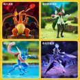 thumbnail image 3 of BLOKEES Original Building Block Toys Pokemon Pikachu Eevee Charmander Psyduck Sprigatito Riolu Action Assemble Model Toys Gifts Riolu, 3 of 6