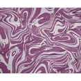 thumbnail image 5 of oneOone Polyester Spandex Purple Fabric Abstract Marble Sewing Material Print Fabric By The Yard 56 Inch Wide, 5 of 6