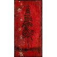 thumbnail image 2 of LightBoxJournal 11x18 Black Ornate Wood Framed with Double Matting Museum Art Print Titled - Lodge Pole Pine, 2 of 4