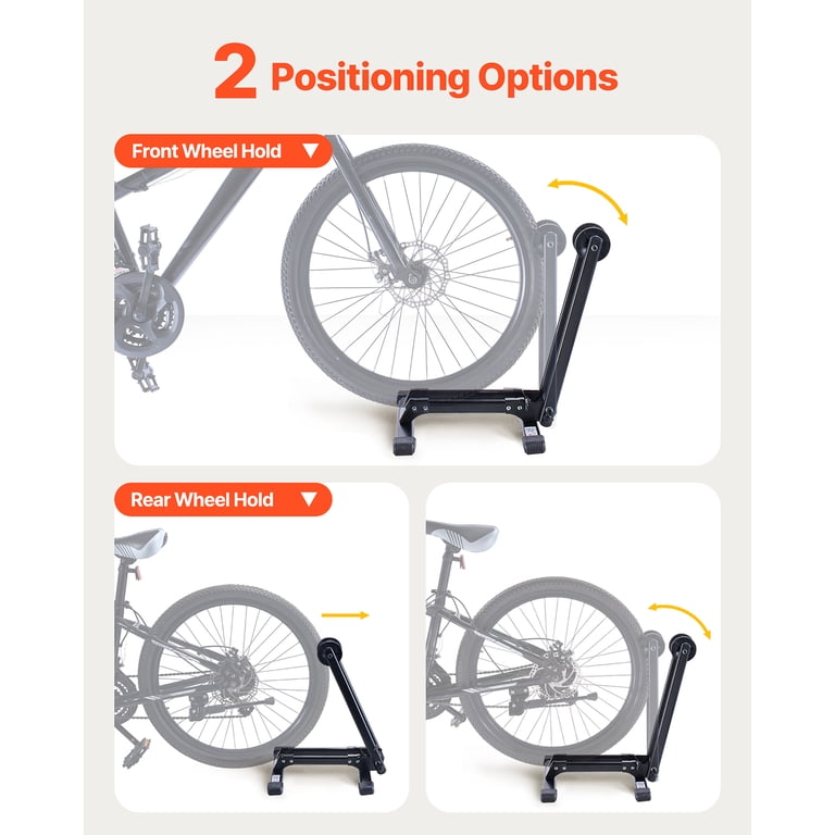 Foldable Floor Bike Stand For Mountain And Road Bikes photo 3