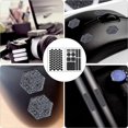 thumbnail image 5 of 8 Pack 2 Styles Black Grip Stickers Cell Phone Grip Tape Small Precut PEVA Rubber Adhesive Non Slip Decals Sheets Accessories for Phone Case Mouse Controllers Keyboards Machines, 5 of 8