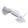 thumbnail image 3 of GOOHOCHY Screw Thread Pitch Gauge Thread Gauge Card Gauge Steel For Lathe Equipment 1Set, 3 of 3