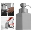thumbnail image 3 of DOLITY Distributeur de Lotion Vide en Acier Inoxydable 200ml Bouteille de Shampooing Rechargeable pour Lavage Corporel, 3 of 9