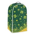 thumbnail image 2 of HELLHERO Clover Musical Pattern Food Processor Cover with Hand Strap Thickened Coffee Machine Dust Cover for Home Kitchen Indoor, 2 of 5