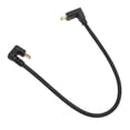 thumbnail image 3 of Bienvenido Cable de extensión USB C 10 Gbps 4K 60 Hz Cable de datos de extensión USB macho a macho derecho de 90 grados 0,3 m/1,0 pies, 3 of 8