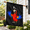 Parrot Pirate-28" x 40", variant on Parrot Pirate Flag 2x3 Ft Outside Breeze Outdoor Garden Yard Banner