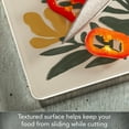 thumbnail image 4 of CounterArt Yellow Petals Tempered Glass Cutting Board 10" by 8", 4 of 7