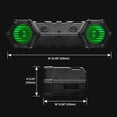 thumbnail image 6 of BOSS Audio Systems ATV95LRGB Amplified ATV 8 Inch speakers & Tweeters, 6 of 9